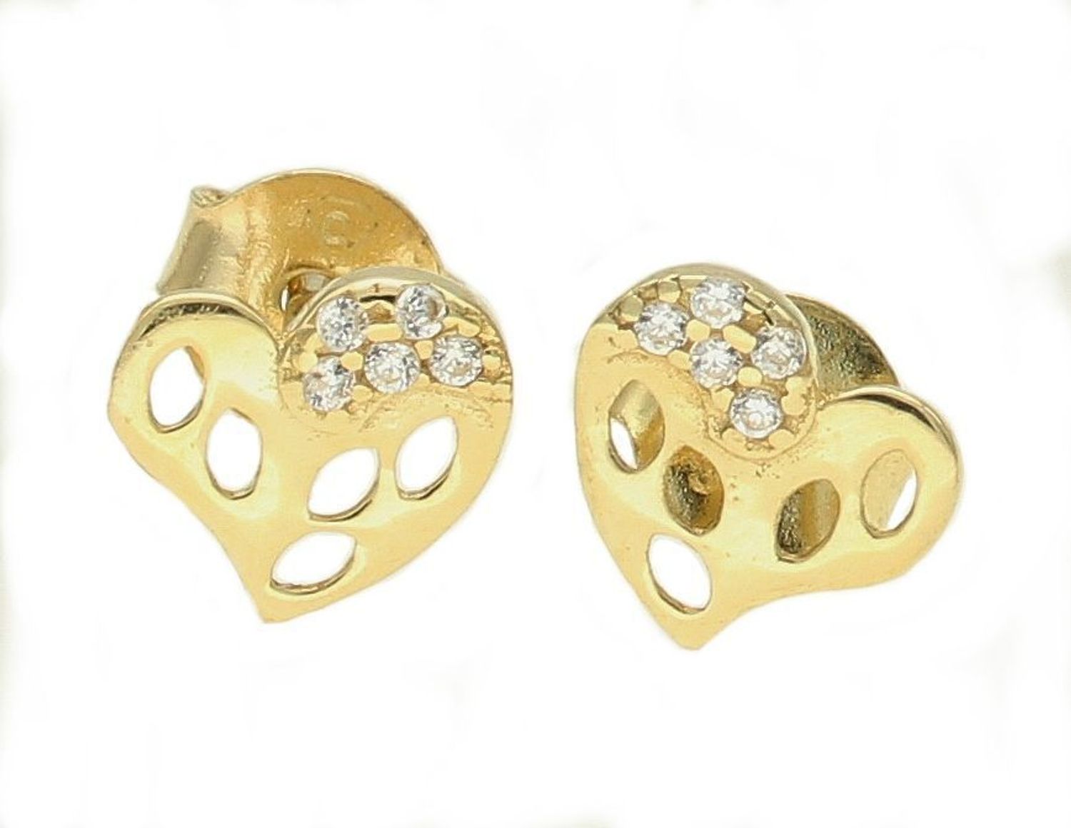 Złote kolczyki damskie 375 ażurowe serduszka wkrętki KL 6785 375.jpg